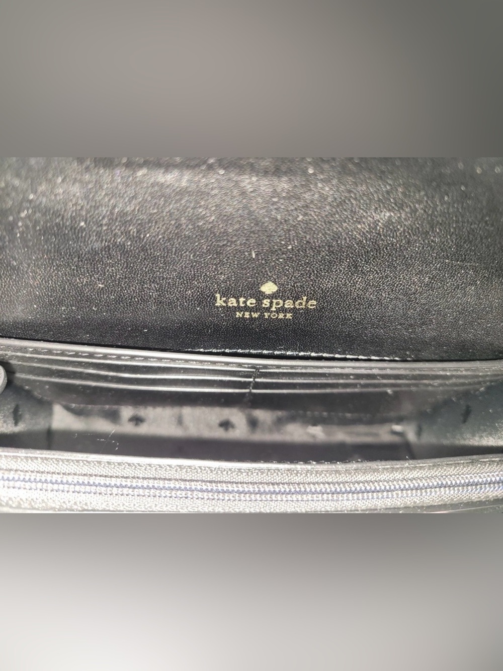 Kate Spade Staci Ditsy Buds Crossbody Bag Built-In Wallet Black Floral WLR00607 - Picture 11 of 16